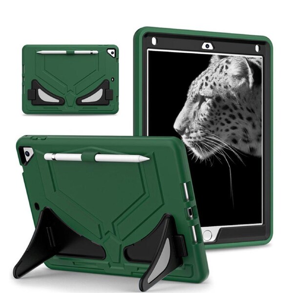 Nevenka Tablet Case Rugged with Kickstand for iPad 6th/5th Generation 2018/2017-GreenBlack