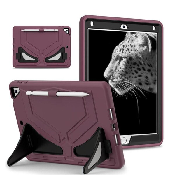 Nevenka Tablet Case Rugged with Kickstand for iPad 6th/5th Generation 2018/2017-PlumBlack
