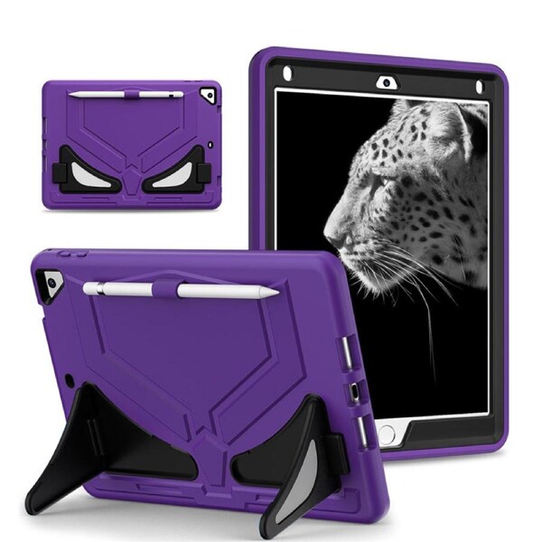 Nevenka Tablet Case Rugged with Kickstand for iPad 6th/5th Generation 2018/2017-PurpleBlack
