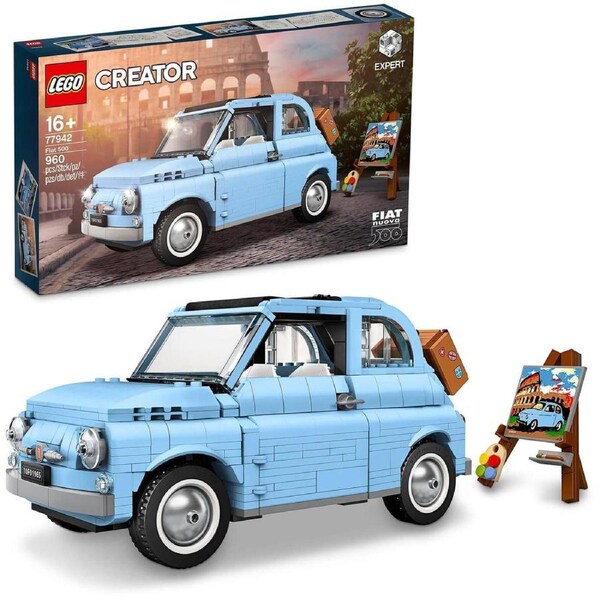 LEGO 77942 - Creator Expert Blue Fiat 500