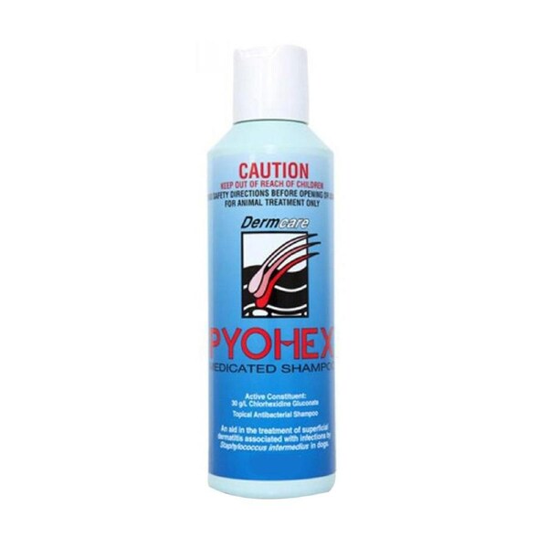 Pyohex Medicated Shampoo For Dogs 250 mL