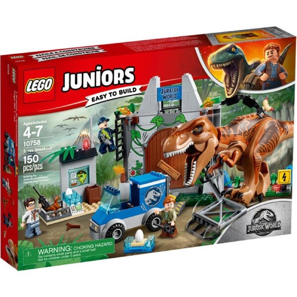 LEGO 10758 - Juniors Jurassic World T. Rex Breakout