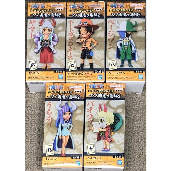 One Piece World Collectable Figure Wano Country Onigashima 2 Assorted