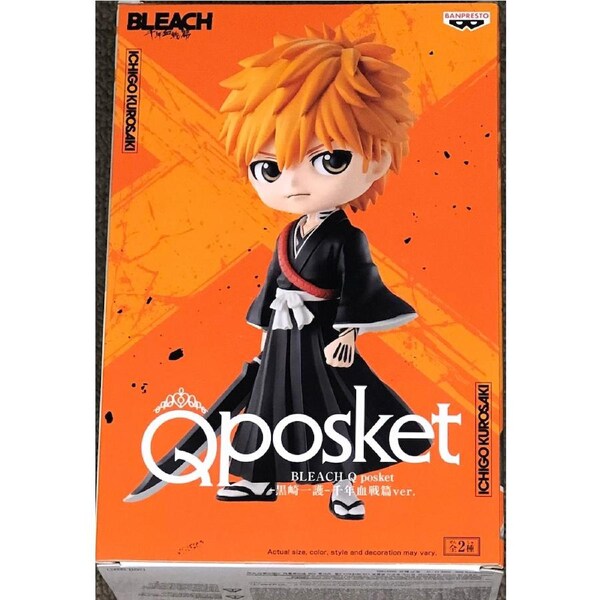 Bleach Q Posket Ichigo Kurosaki (Thousand Year Blood War Ver. A)