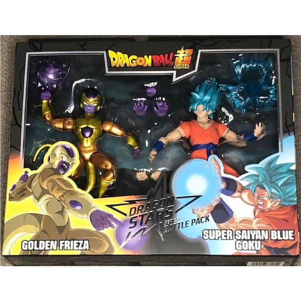 Dragon Stars Series - Super Saiyan Blue Goku Vs. Golden Frieza Battle Pack