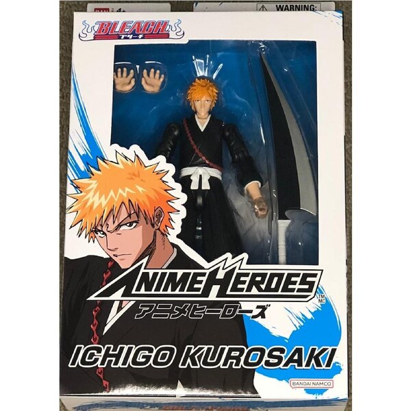 Bleach Anime Heroes Ichigo Kurosaki Action Figure