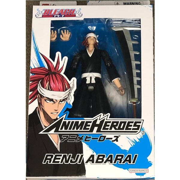 Bleach Anime Heroes Renji Abarai Action Figure