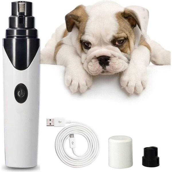 Electric Cordless Pet Nail Grinder/Trimmer for Dogs and Cats