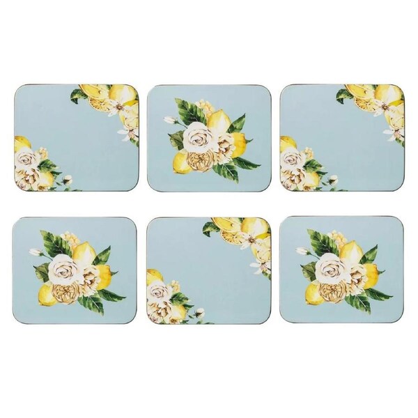 Ashdene Citrus Blooms - Coaster 6 Pack