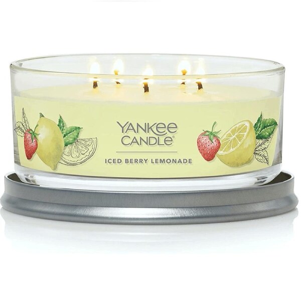 Yankee Candle Signature 5 Wick Tumbler Iced Berry Lemonade