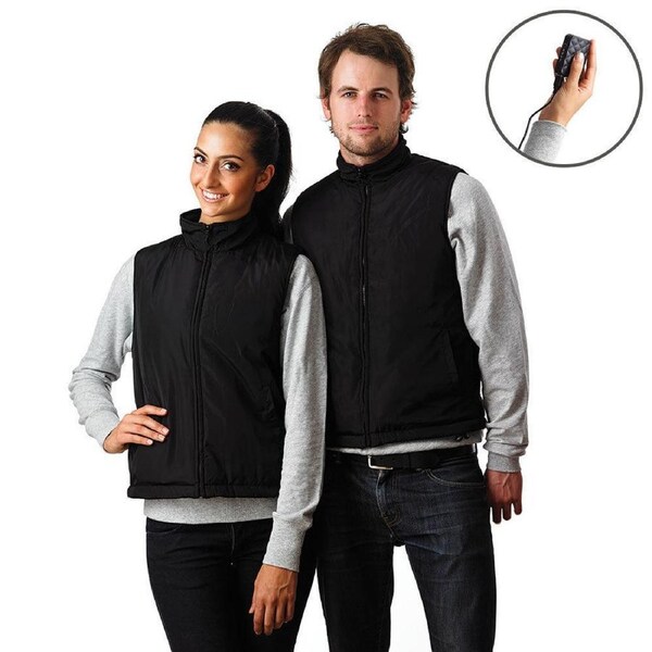 Heller Medium Unisex Electric Heated Vest/Rechargeable/Men/Women/Heating/Heater