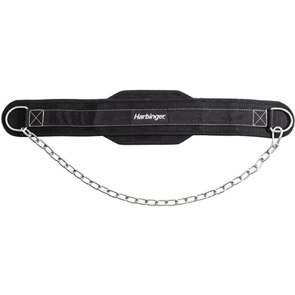 Harbinger Dip Belt with Steel Chain