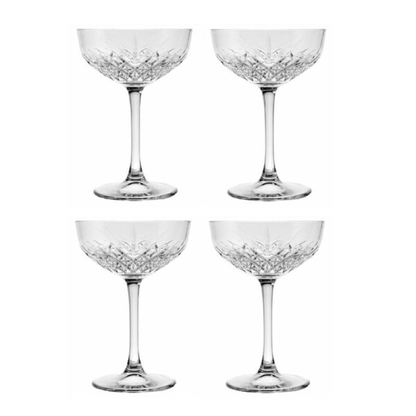 Pasabahce Timeless Champagne Glass 255ml - Set of 4