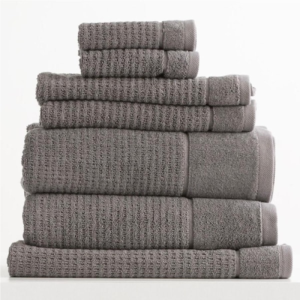 Renee Taylor Cambridge 7 Piece Towel Pack 650GSM Fossil