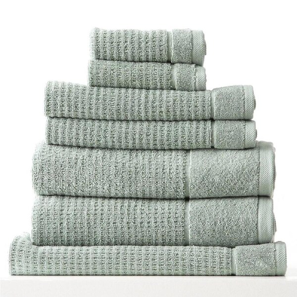 Renee Taylor Cambridge 7 Piece Towel Pack 650GSM Eucalyptus