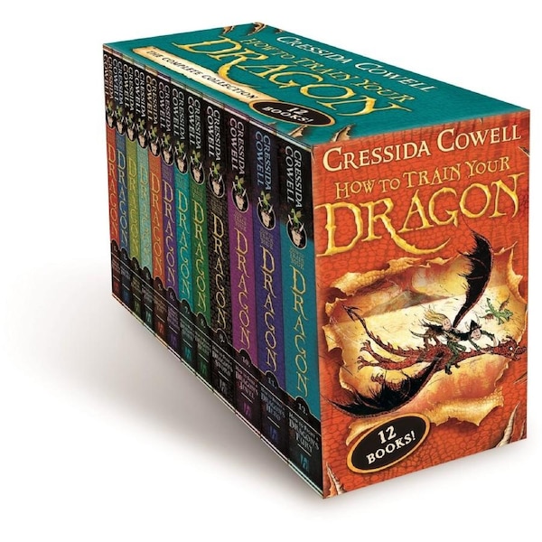 How to Train Your Dragon 12 Copy Rigid Slipcase by Cressida Cowell