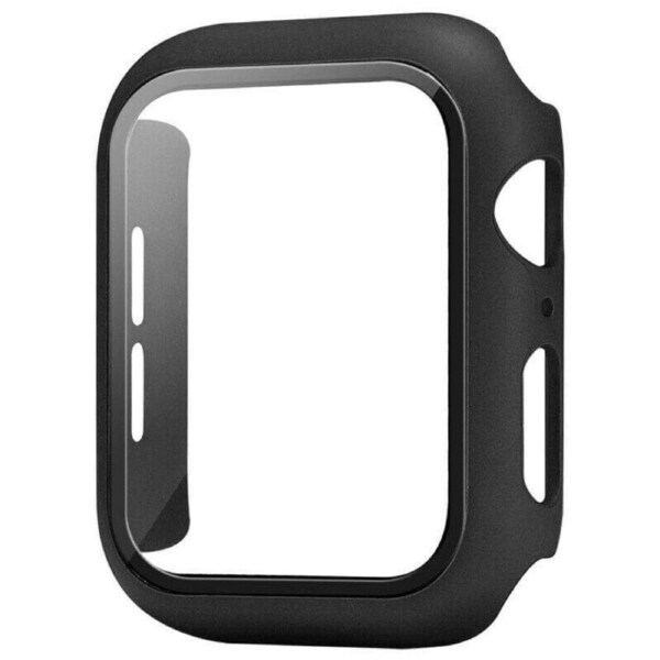 42mm For Apple Watch iWatch Ultra 8 SE 7 6 5 4 Screen Protector Case - Black
