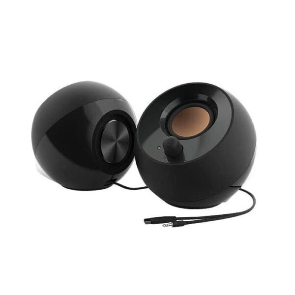 Creative Pebble Modern 2.0 USB Powered Desktop Speakers for Pc and Laptop Black