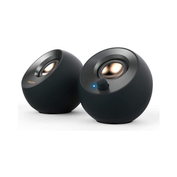 Creative Pebble V2 Desktop Speaker USB C Powered Black