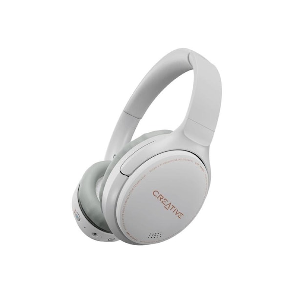 Creative Zen Hybrid Bluetooth Wireless Headphones ANC Over Ear Headsets White