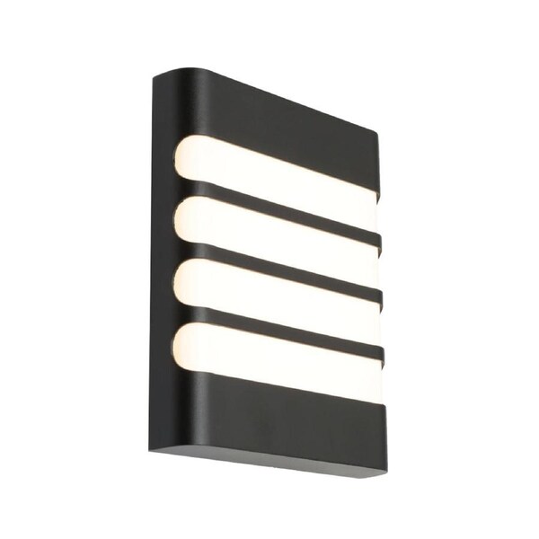Odessa Grill Exterior Wall Light Black