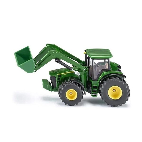 Siku 1:50 Scale John Deere With Front Loader Farm Vehicle 1982 Diecast Model Toy Green
