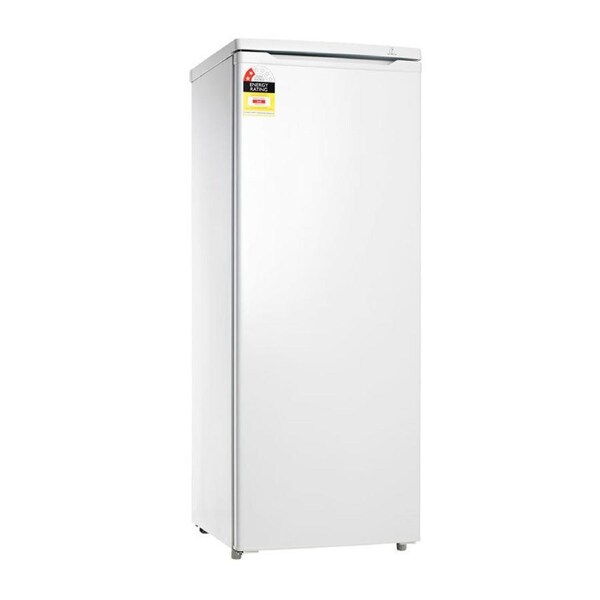 Heller 168L All Upright Deep Food/Drink Freezer Pigeon Pair 143x58cm White