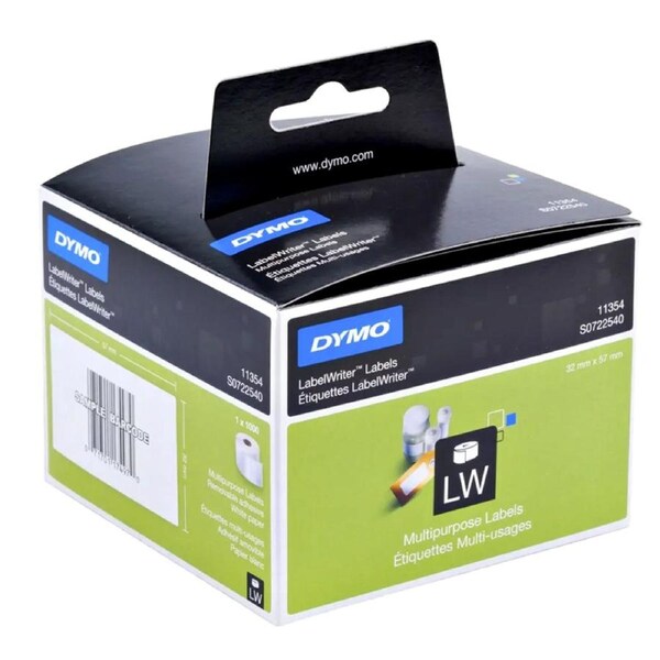 Dymo SD11354 Thermal Shipping Labels 32mm x 57mm S0722540 1 000/roll