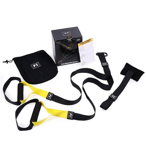 Resistance Trainer Band Set Muscle Training Suspension Band Belt Boxing Pilates Home Gym Fitness P1 Pro