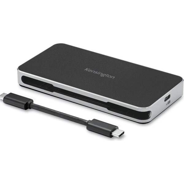 Kensington UH1460P USB-C 5Gbps Dual 4K Driverless Mobile Dock with 85W Pass-Through Power