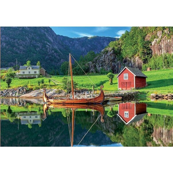 Educa - Viking Ship Puzzle 1500pc