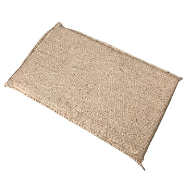 YES4PETS Medium Hessian Pet Dog Puppy Bed Mat Pad House Kennel Cushion With Foam