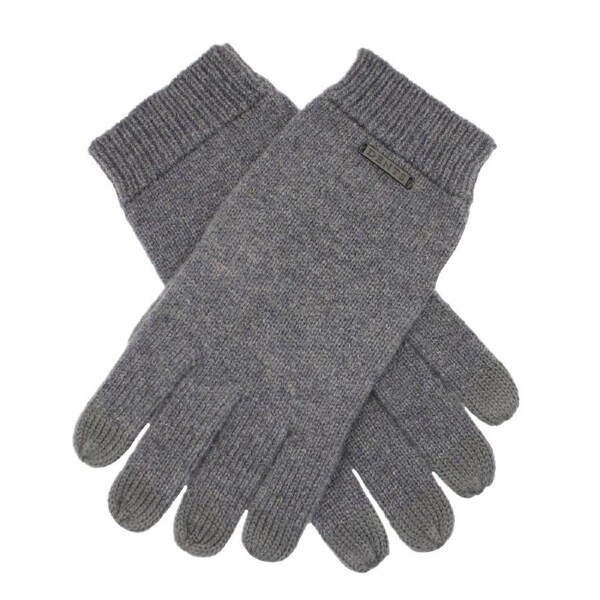 Dents Womens Pure Merino Wool Touchscreen Gloves - Shale - One Size
