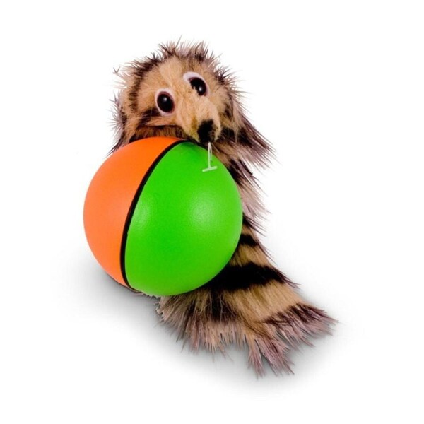 Crazy Weasel Motorized Rolling Ball Funny Cat/Dog Chasing/Running Toy 24cm