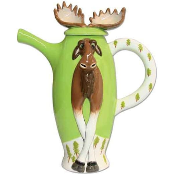 Milu Deer Novelty Funny Gift Collectable Ceramic Themed Tea/Coffee Teapot 27cm