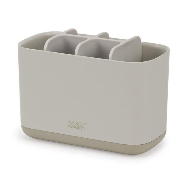 Joseph Joseph EasyStore Large Toothbrush Caddy - Ecru