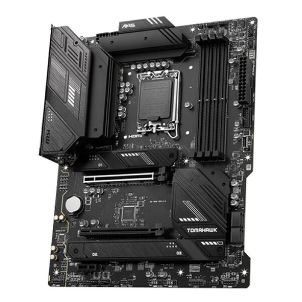 MSI MAG B760 TOMAHAWK WIFI ATX Motherboard, 4x DDR5~192GB, 2x PCI-E x 16, 1x PCI-E x 1, 3x M.2, 4x SATA, 4x USB 3.2 , 4x USB 2.0, 1x USB Type C