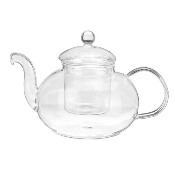 1000ml Gas Stove Glass Teapot Kettle Tea Pot With Tea Infuser Filter Teaware