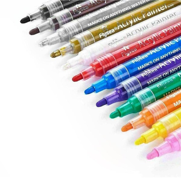 Acrylic Glass Pen Marker Set