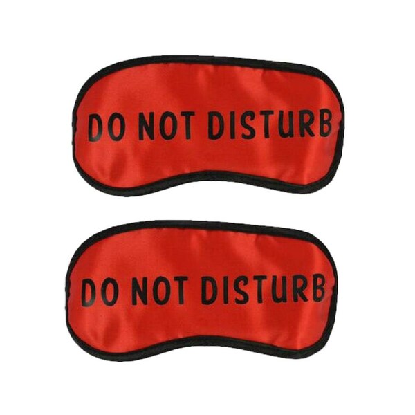 Ozoffer 2x Travel Novelty Eye Mask