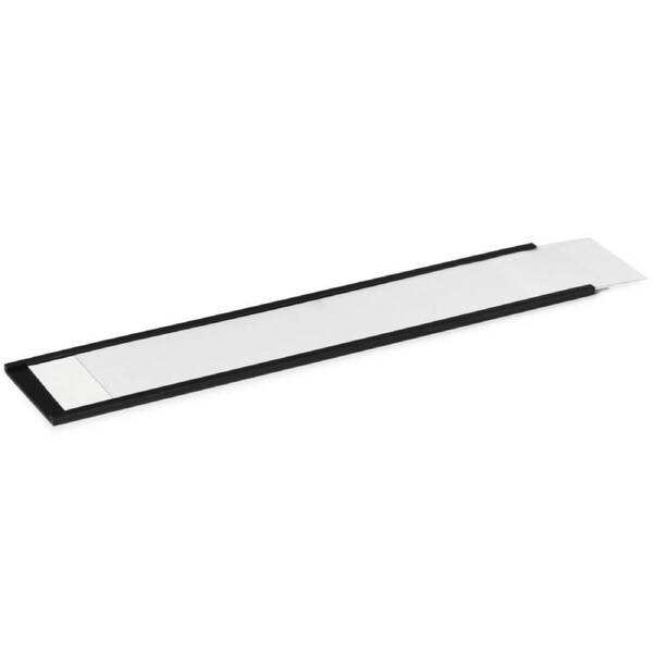 Durable Magnetic Shelf Label Holder C-Profile 200x40mm Data Strip Pack 5