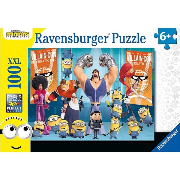 Ravensburger Puzzle 100pc XXL - Gru And The Minions