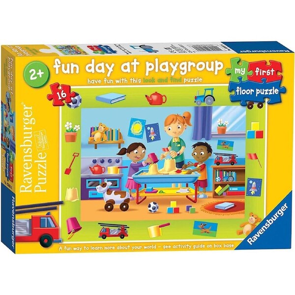 Ravensburger Puzzle 16pc - Fun Day At Playgroup My First Floor Puzzle