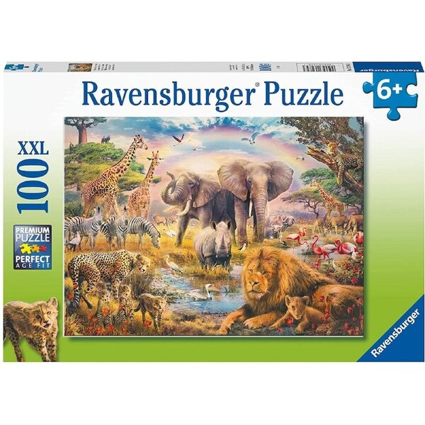 Ravensburger Puzzle 100pc XXL - African Safari