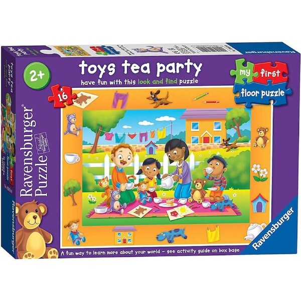 Ravensburger Puzzle 16pc - Toys Tea Party My First Floor Puzzle