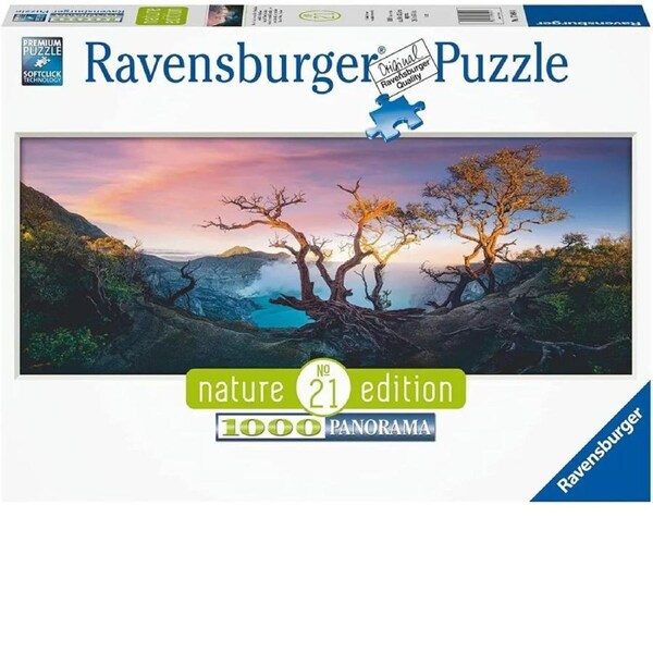 Ravensburger Puzzle 1000pc - Acid Lake at Mount Ijen Java