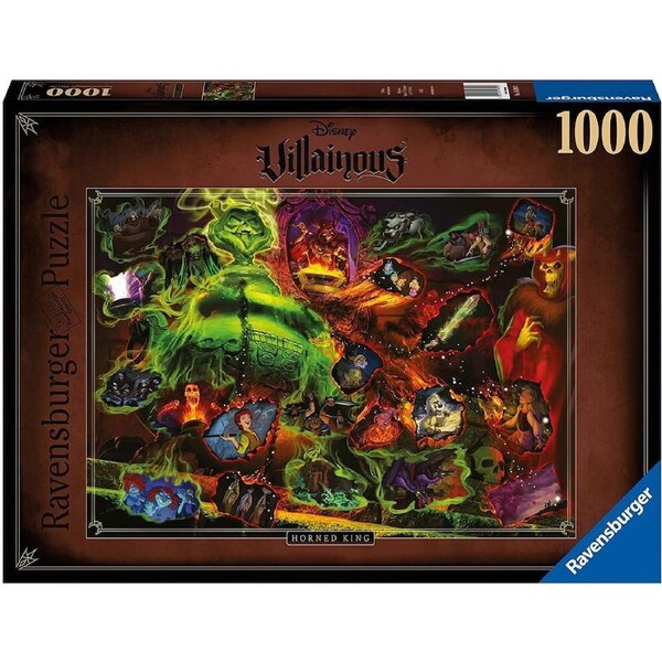 Ravensburger Puzzle 1000pc - Disney Villainous Horned King