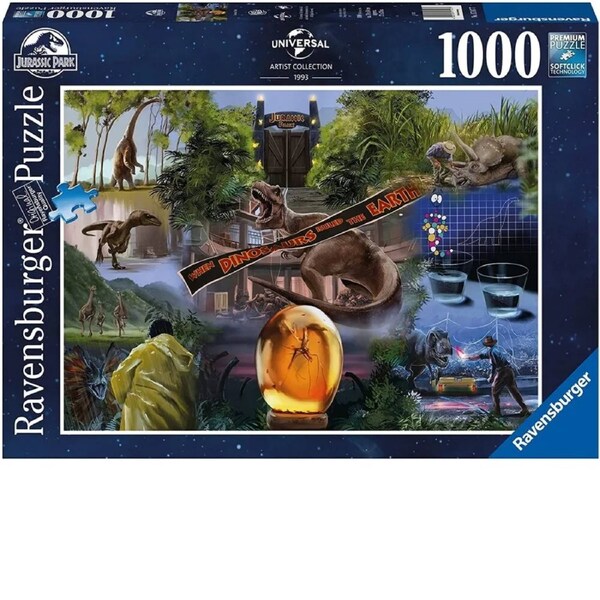 Ravensburger Puzzle 1000pc - Jurassic Park