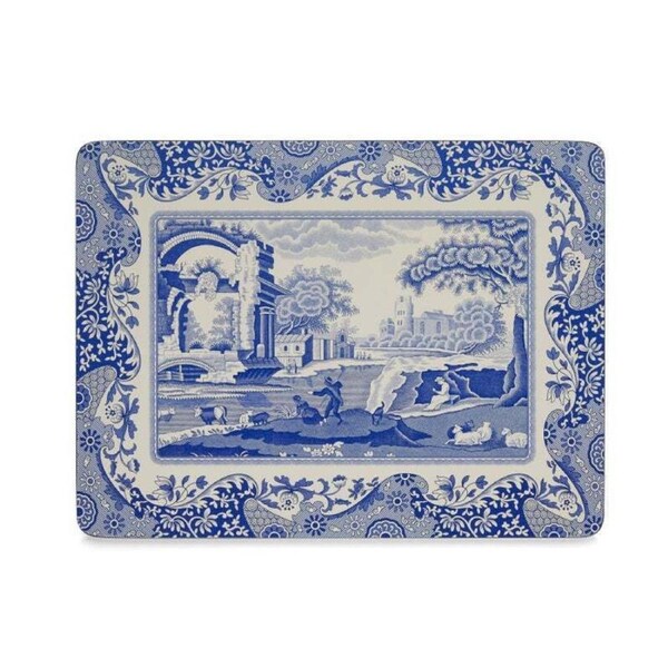 Blue Italian by Pimpernel - Regular Placemats (Set of 6)