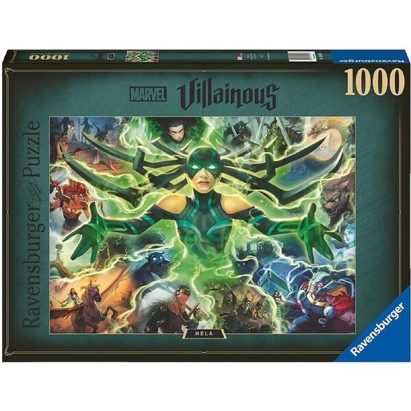 Ravensburger Puzzle 1000pc - Marvel Villainous Hela